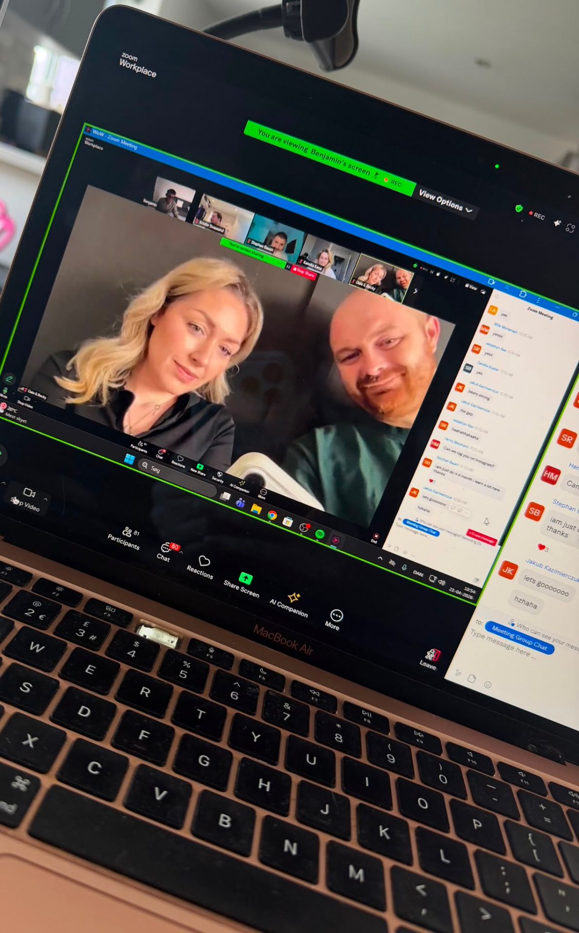 Members of The Digital Wealth Collective using phones and digital tools together