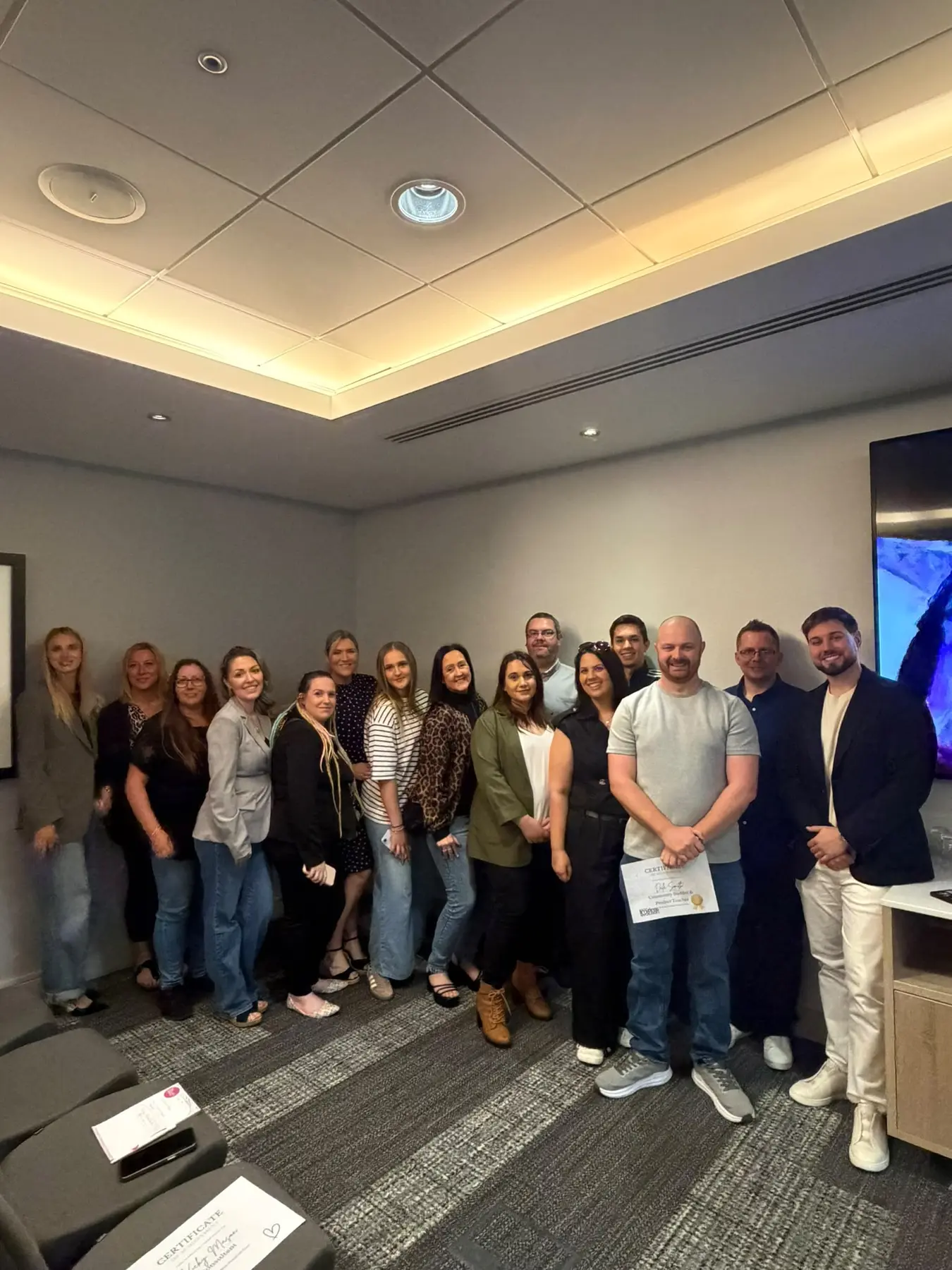 A mixed group attending a Digital Wealth Collective learning event
